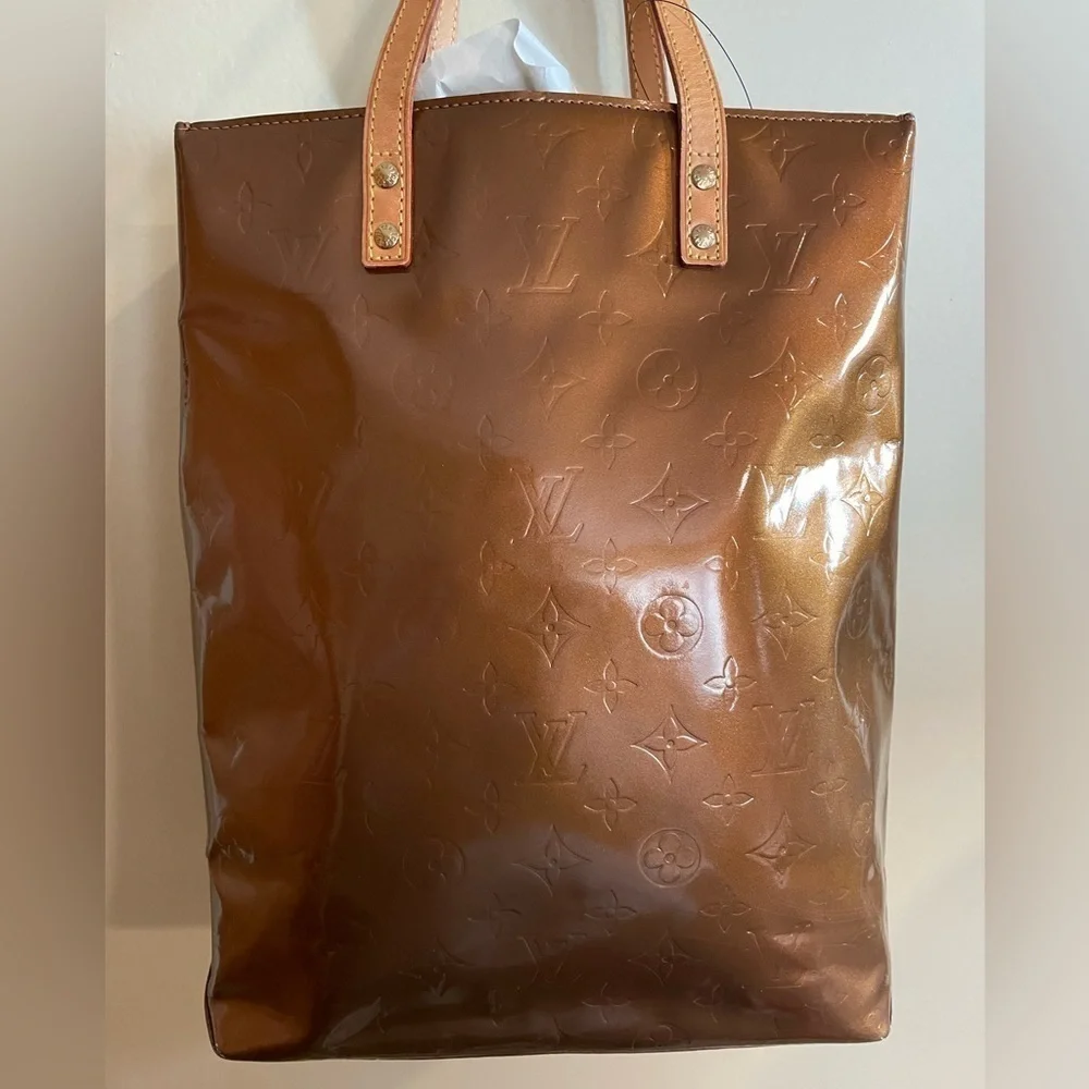 Louis Vuitton Reade Tote MM Bronze